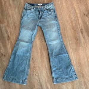 Re/Done Light Blue 70’s Flare Jeans 27 like new